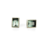 Bi-colour Tourmaline Ear studs