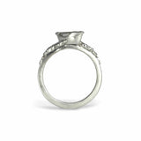 Marquise Sapphire and Diamond Ring