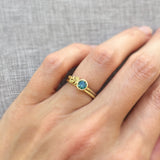 Oceanic Oak Branch Ring
