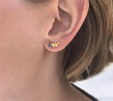 Sapphire Oak Branch Studs