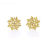Star Earrings with Diamond