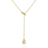 Citrine Oak Drop Pendant