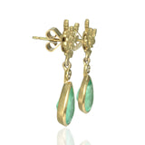 Emerald Drop Earrings