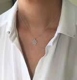 Star Pendant with Sapphire