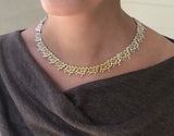 Shaded Garland Necklace