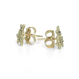 Sapphire Cluster Earstuds