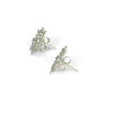 Star Earrings with Sapphire