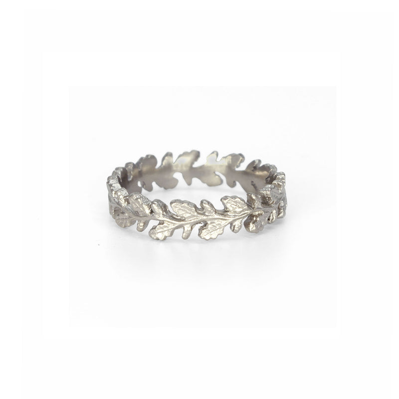 14K Solid Gold Laurel Ring, Laurel Wreath Ring, Leaf Branch Ring, Dainty  Ring | eBay