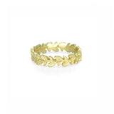 Wreath Ring in Yellow Gold