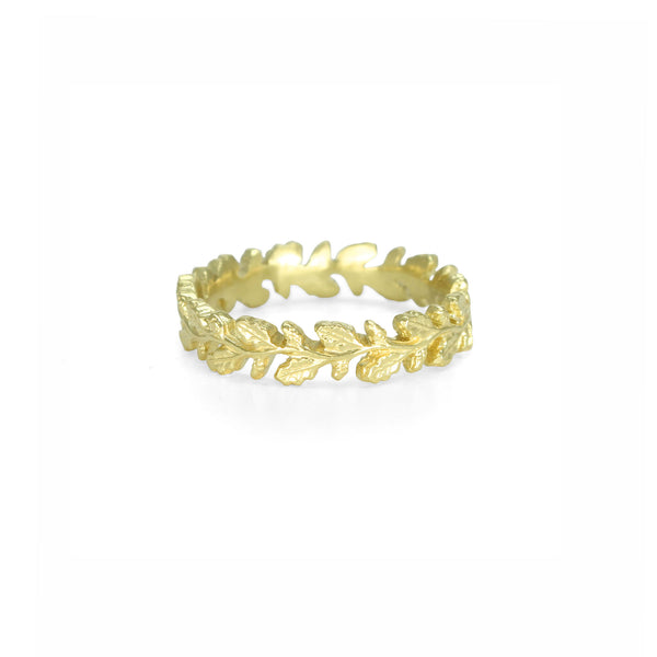 Wreath Ring in Yellow Gold