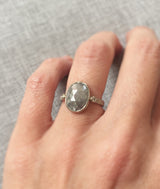 Light Grey Diamond Ring