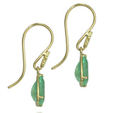 Emerald Oak Drop Earrings